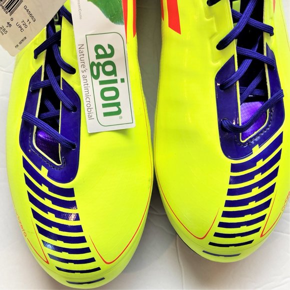 NWT Adidas Soccer cleats shoes G45653 F30 Adizero 11.5 13 Yellow FREE SHIPPING main image 4